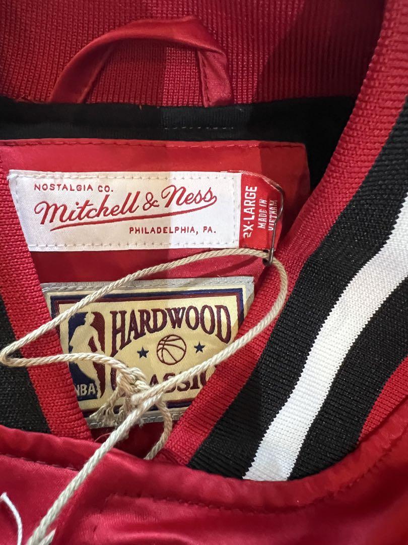 新品未使用Mitchell & Ness シカゴスタジャン レッドXXL