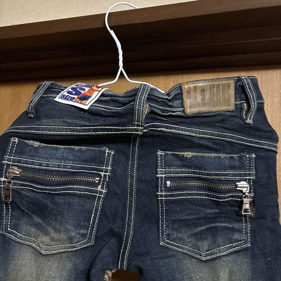 新品タグ付き d.i.a ダークブルー スキニーデニム