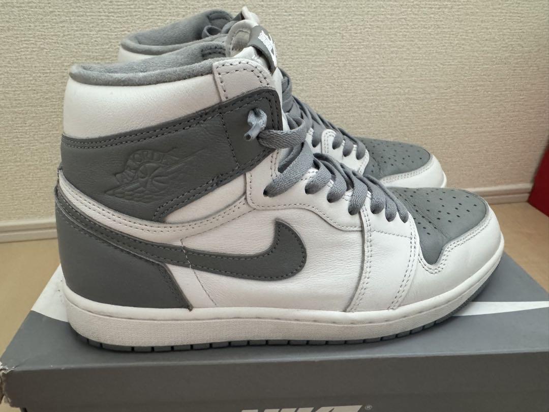NIKE Air Jordan 1 ホワイト/グレー