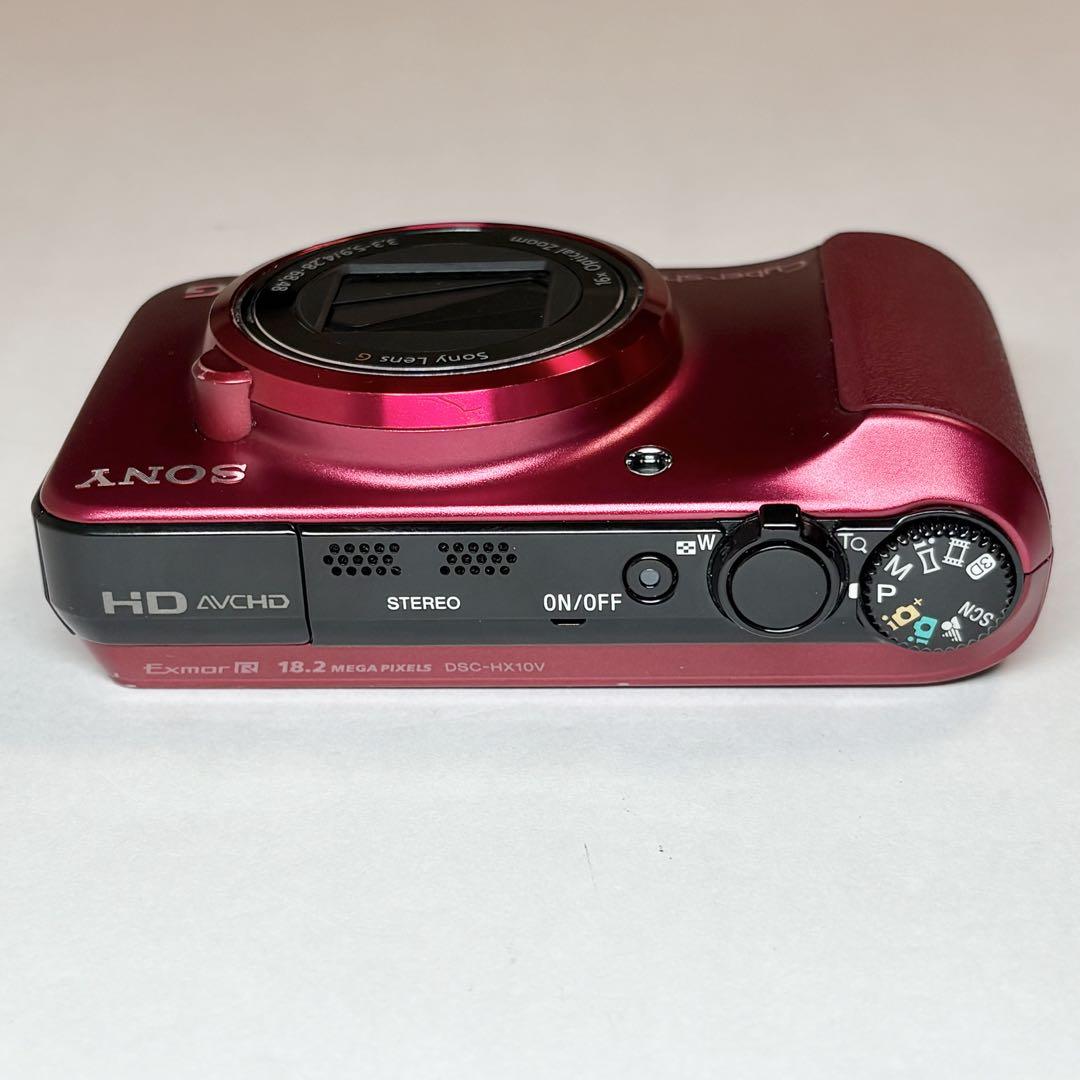 SONY ソニー Cyber-shot DSC-HX10V レッド デジカメ