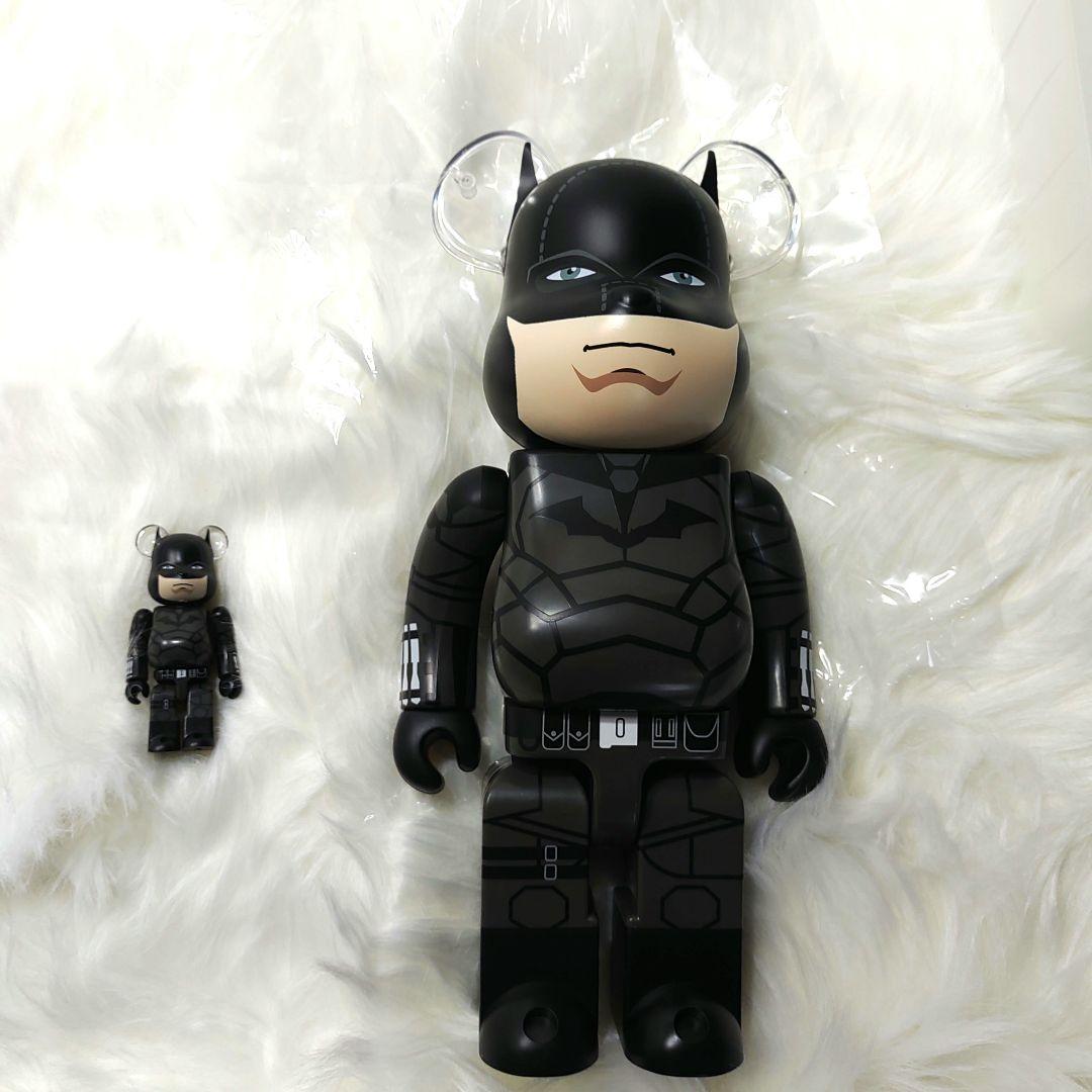 BE@RBRICK THE BATMAN 100% & 400% バットマン 独特の素材 adoraspa.ca