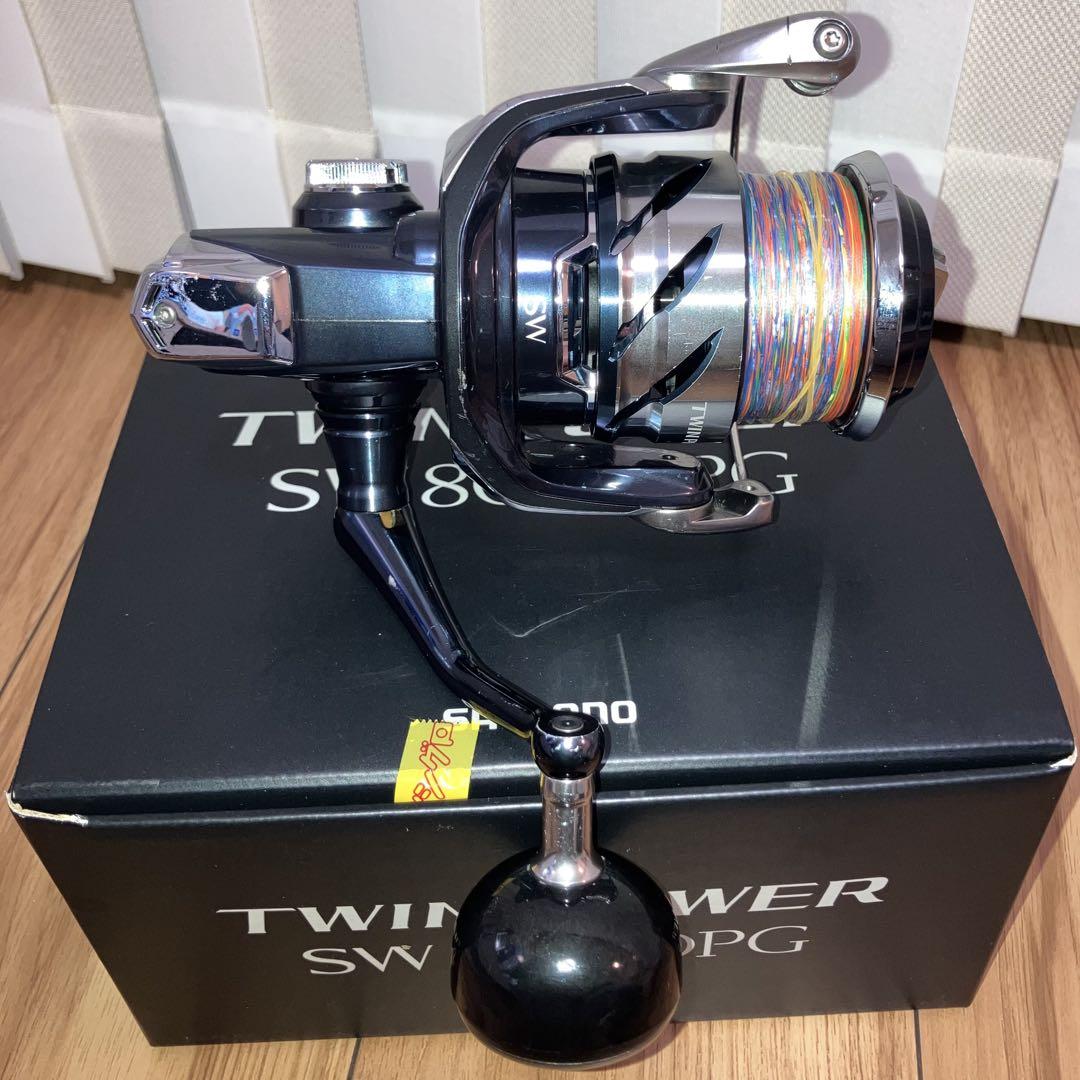 【美品】シマノ 21 ツインパワーSW 8000PG