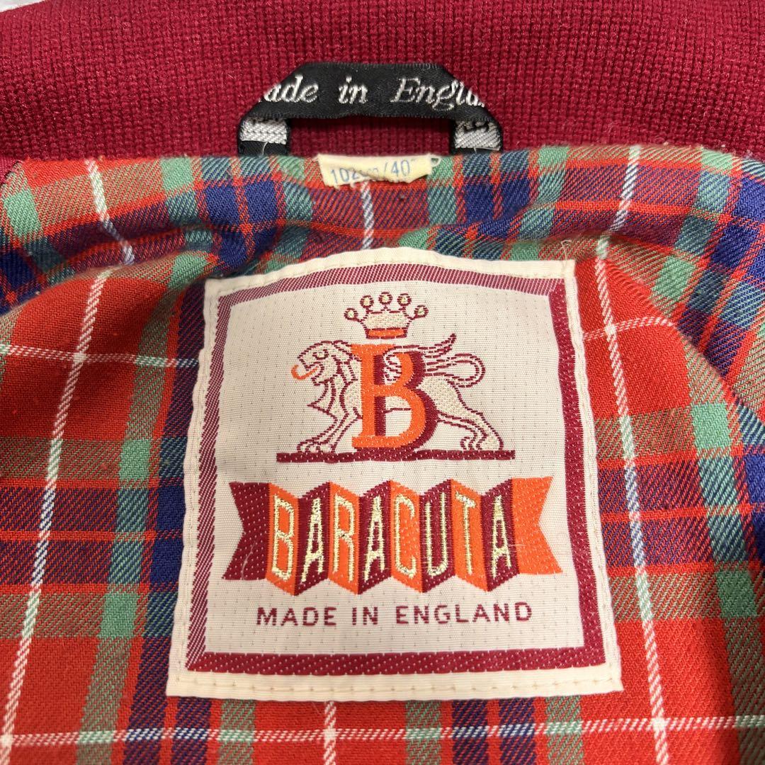 古着 90s BARACUTA G9 スイングトップ ワインレッド ブルゾン