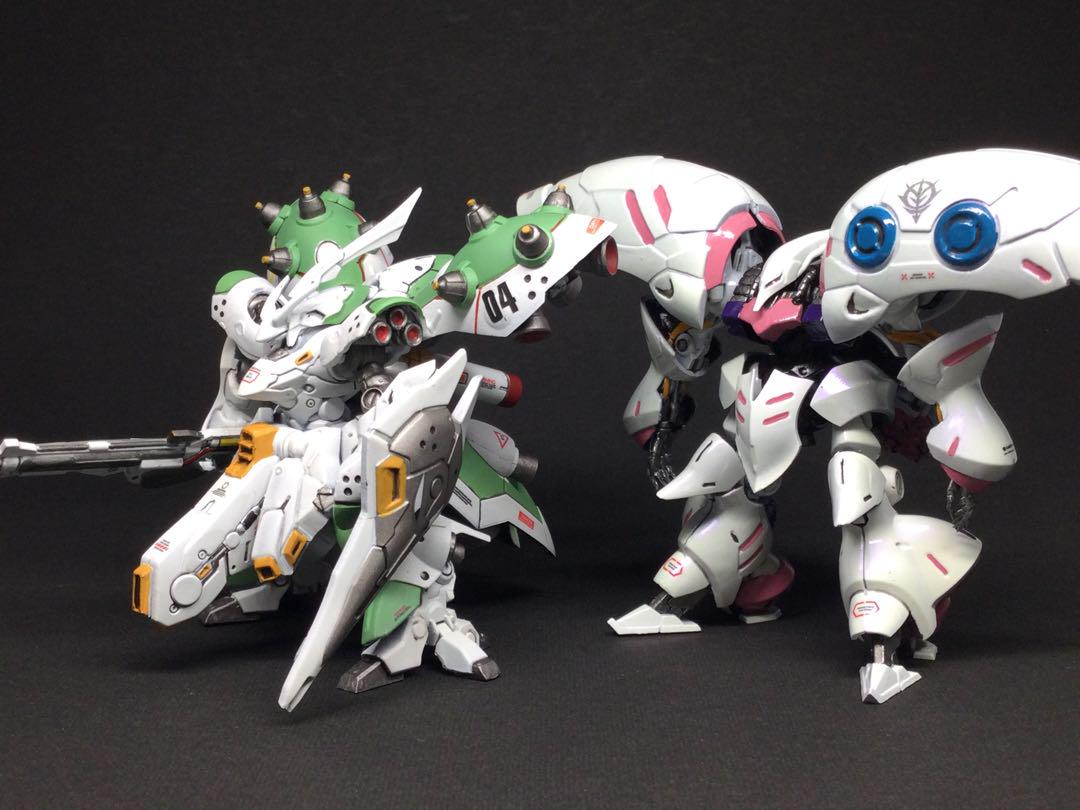 ガンダムアーティファクト　ナイチンゲール＆キュベレイ　完成品