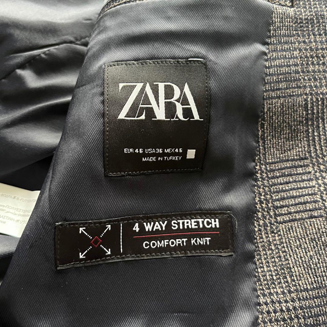 未使用　ZARA セットアップ　スーツ　4wayストレッチコンフォートニット