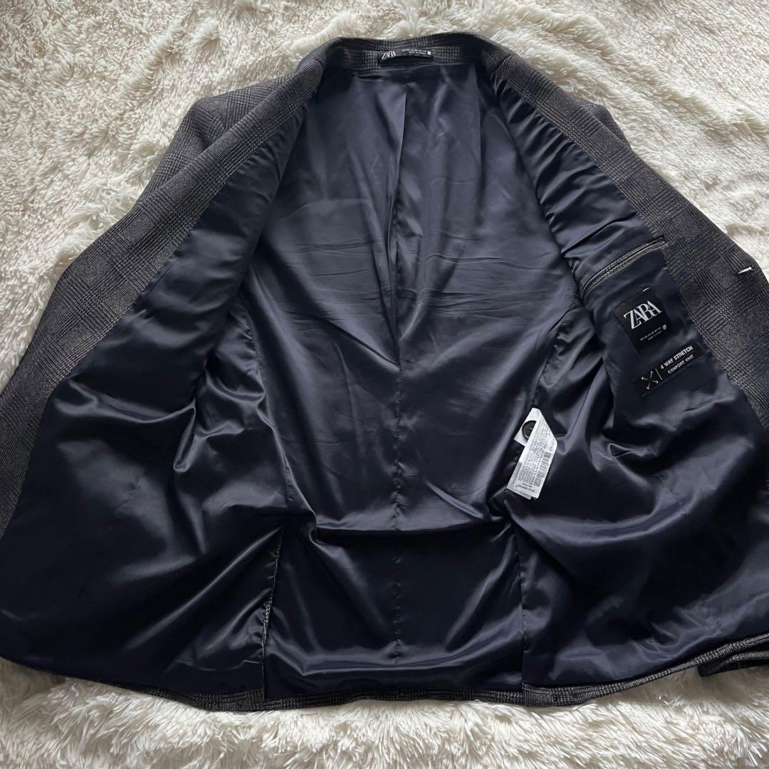 未使用　ZARA セットアップ　スーツ　4wayストレッチコンフォートニット