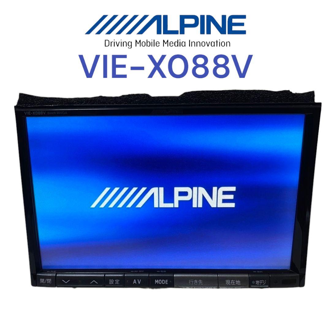 動作OK☆VIE-X088V　ALPINE　2011 セレナパネル付き☆