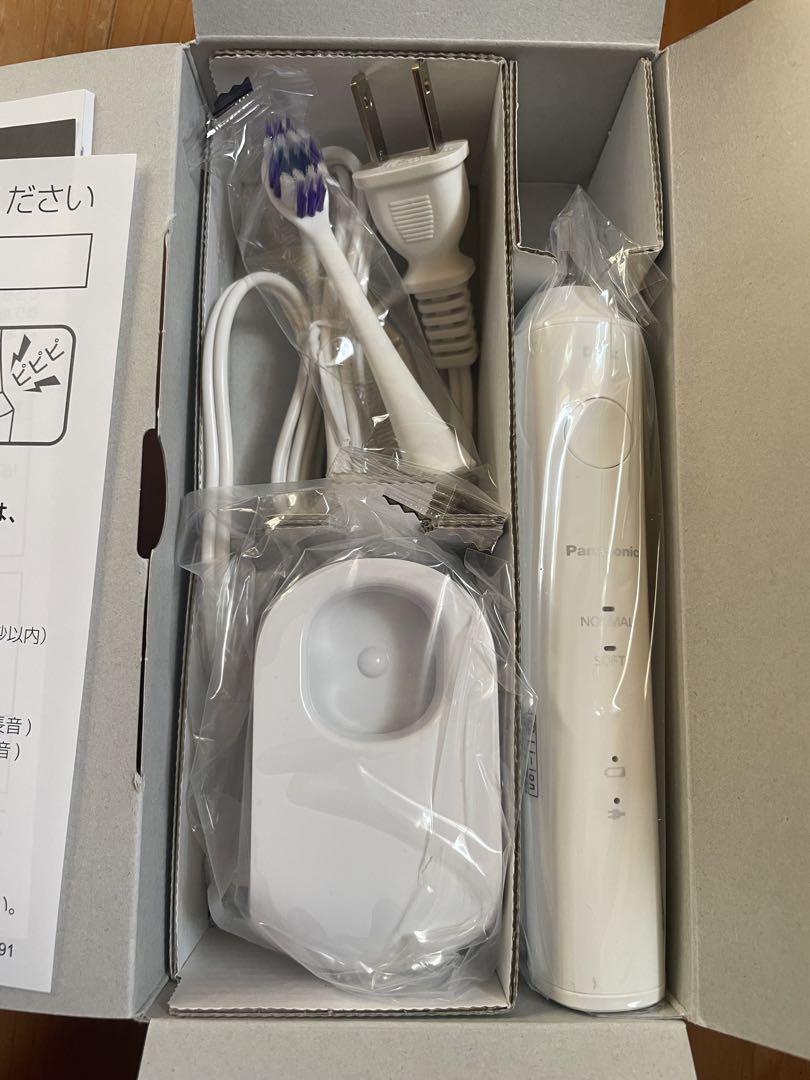 新品未使用　パナソニック 音波振動ハブラシ ドルツ EW-DL39-W
