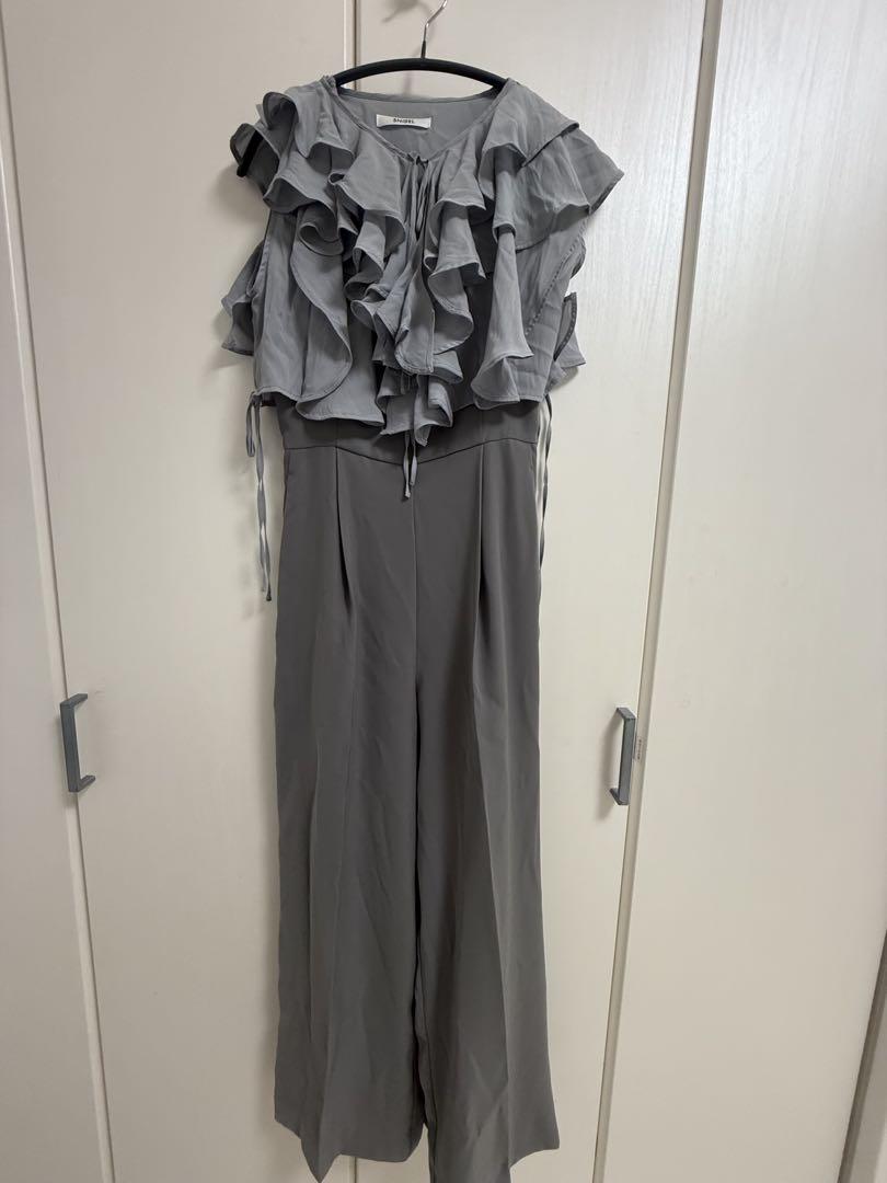 snidel ラッフルボレロコンビネゾン