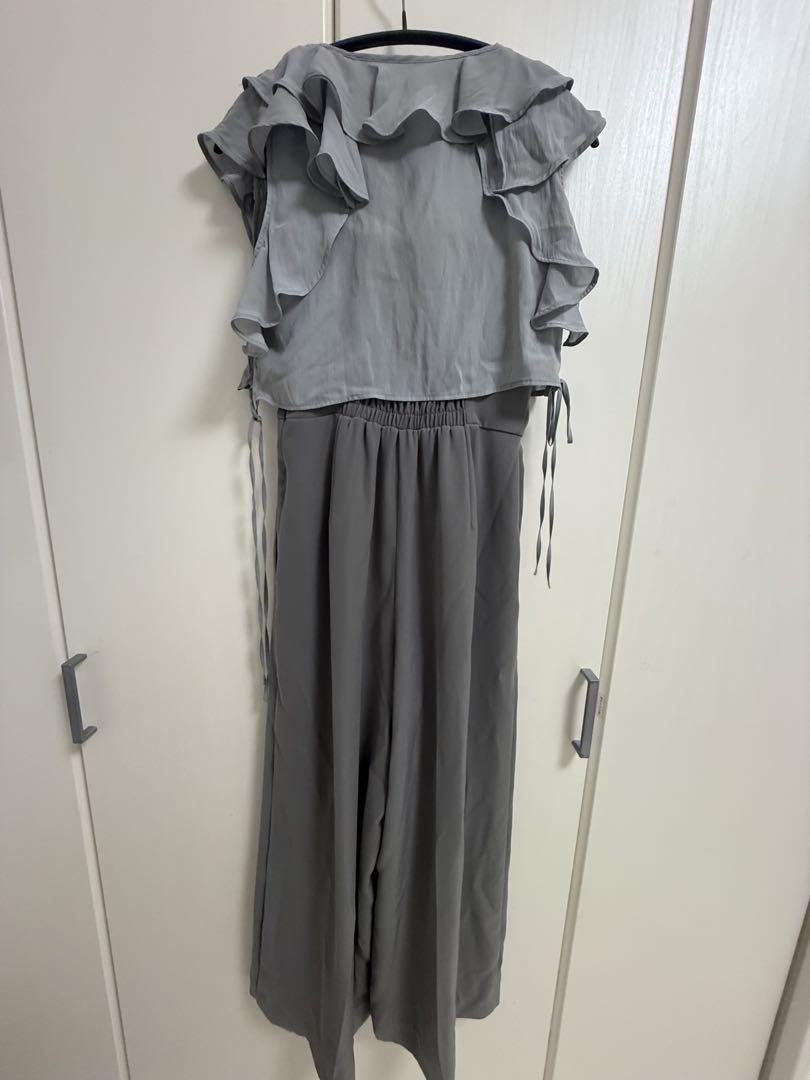 snidel ラッフルボレロコンビネゾン