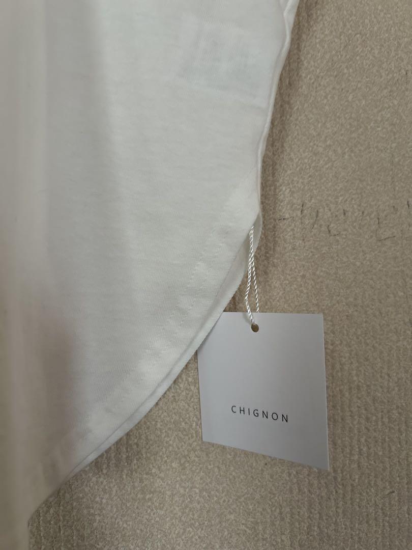 お値下げ　CHIGNONフォトプリントフレンチTee