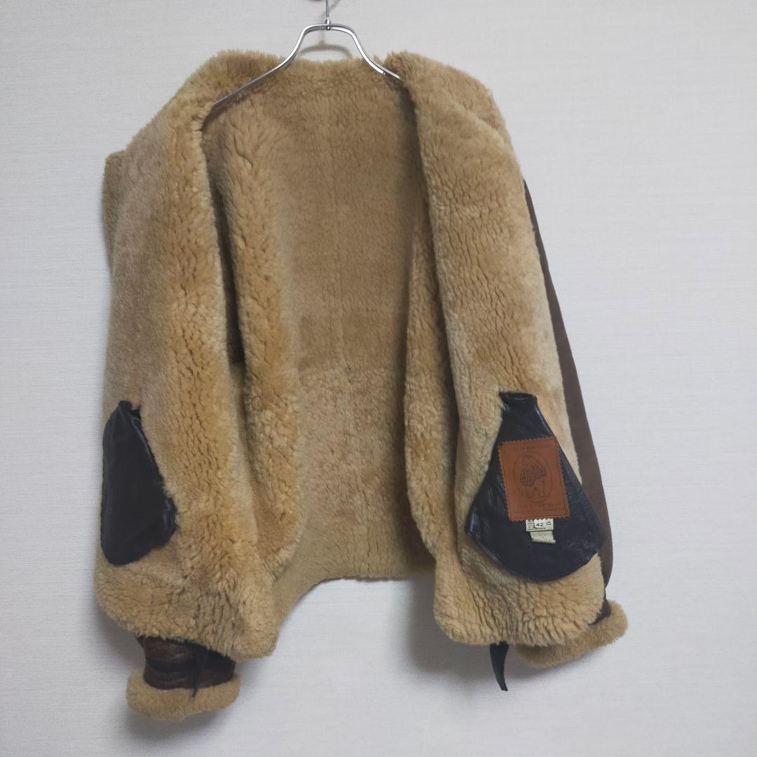 Golden Bear ゴールデンベア ムートンジャケット USA製 B-3 Golden Bear ゴールデンベア ムートンジャケット USA製 B-3