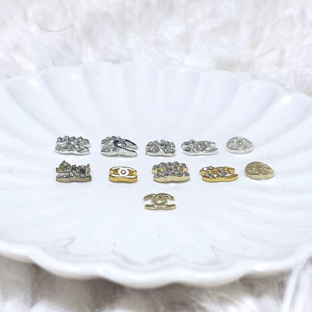 1セットのみ CHANEL 合金ネイルパーツ 11個セット - メルカリ