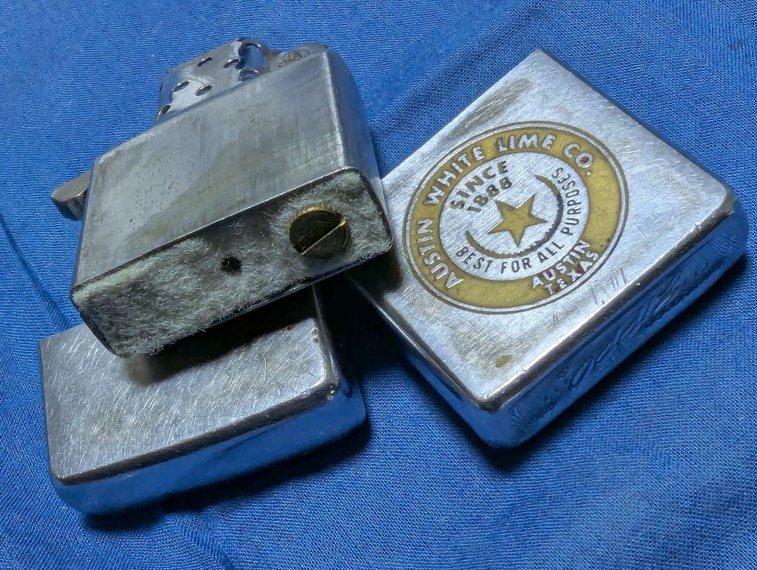 zippo．1969.企業物．AUSTIN．WHITE．LIME．CO．