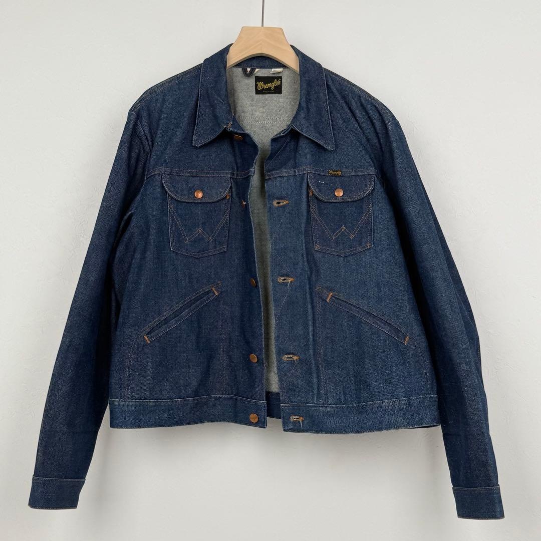 size50 Wrangler 70s USA製 デニム ジャケット ラングラー