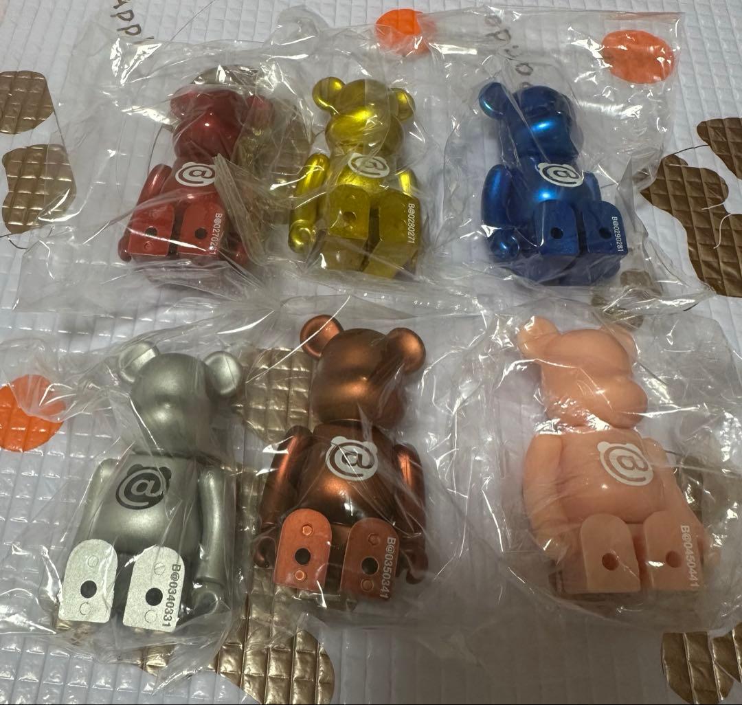BE@RBRICK ベアブリック ベーシック　@ 6体まとめ売り