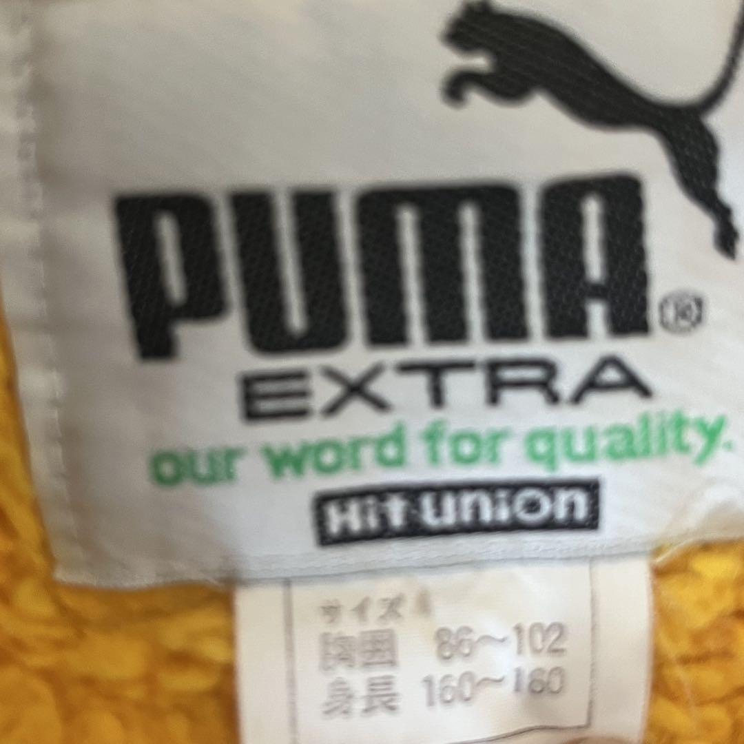 プーマ　PUMA ベンチコート　サイドライン　バックプリント　90s