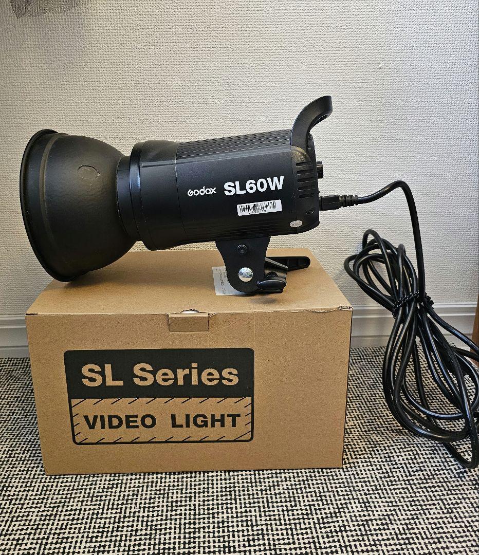 【動作確認済】Godox SL60W LEDビデオライト 一式セット