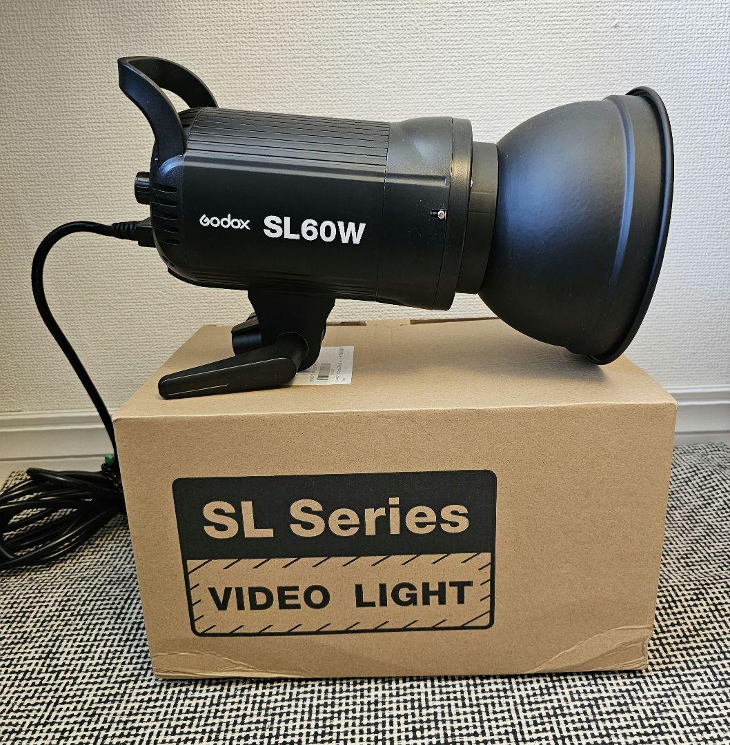 【動作確認済】Godox SL60W LEDビデオライト 一式セット