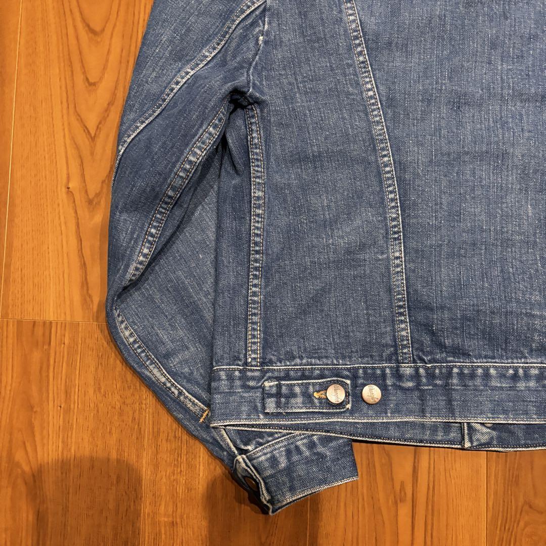 サイズ44◎ 70s wrangler 黒タグ 124MJ デニムジャケット