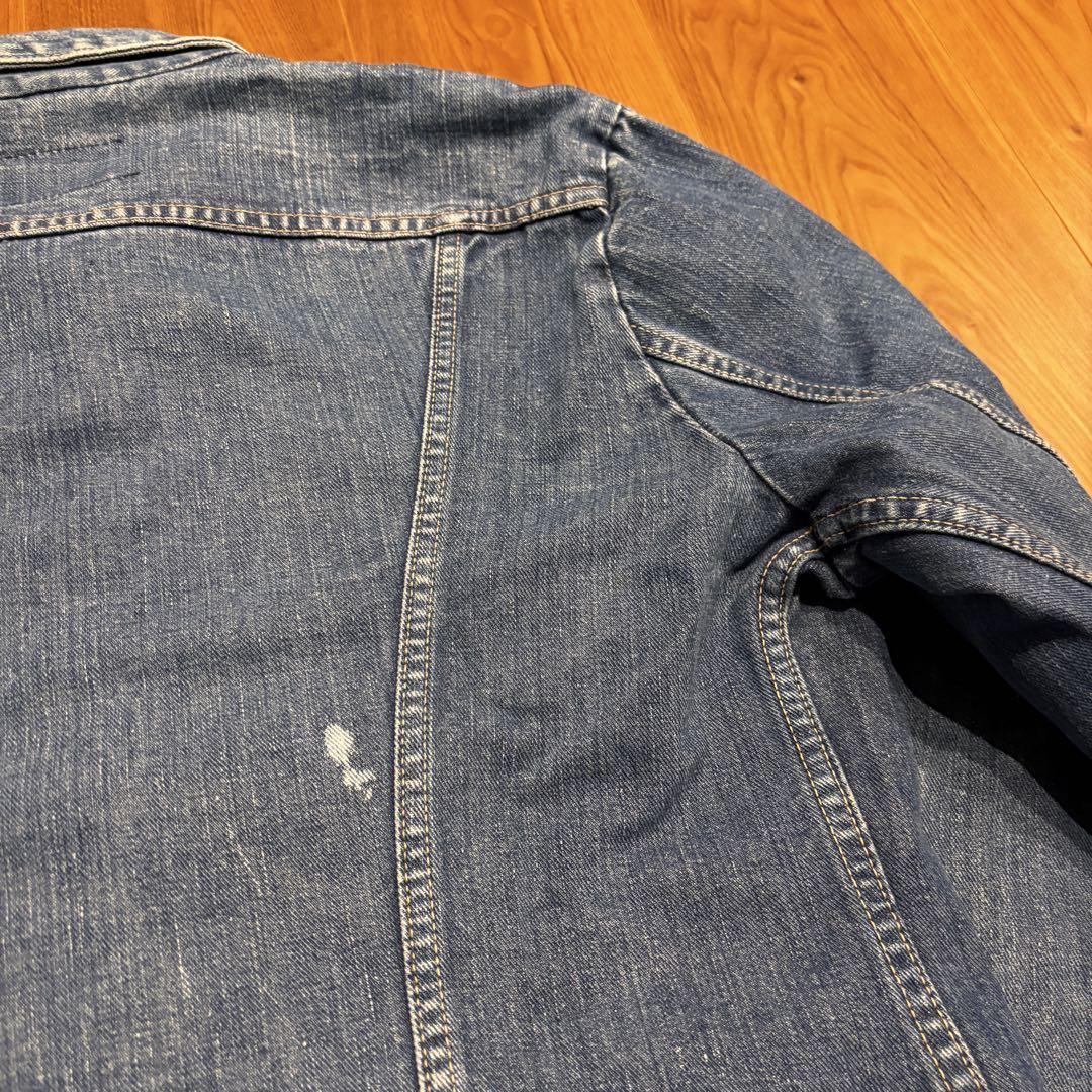 サイズ44◎ 70s wrangler 黒タグ 124MJ デニムジャケット