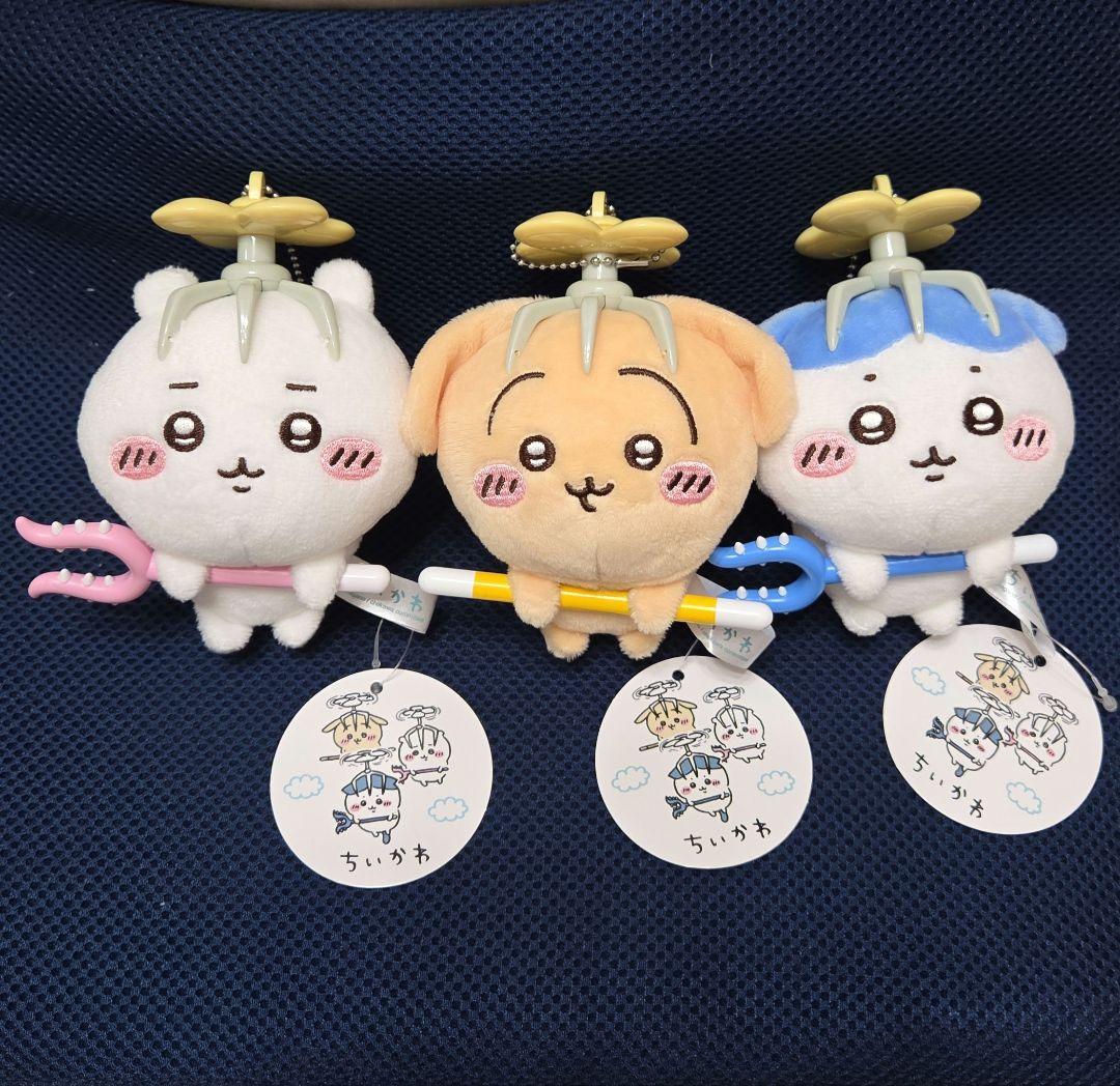 ちいかわ 討伐マスコット ちいかわ ハチワレ うさぎ 3個セット