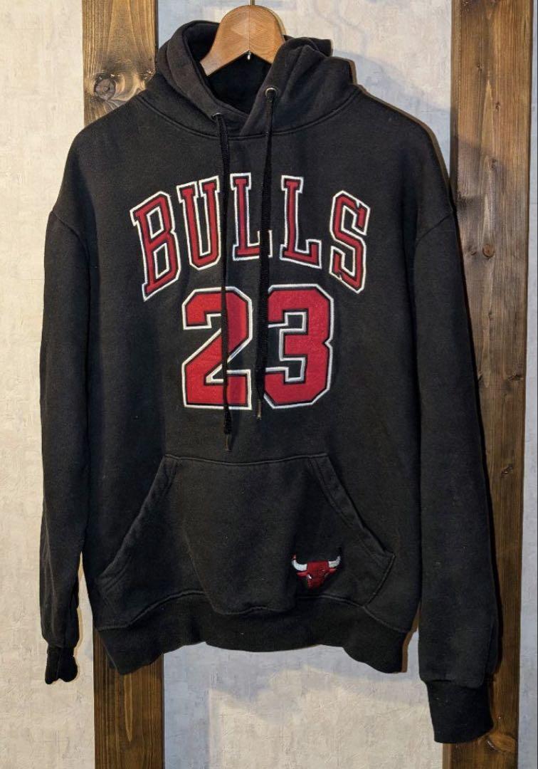 【美品】supreme×NBA シカゴブルズパーカー