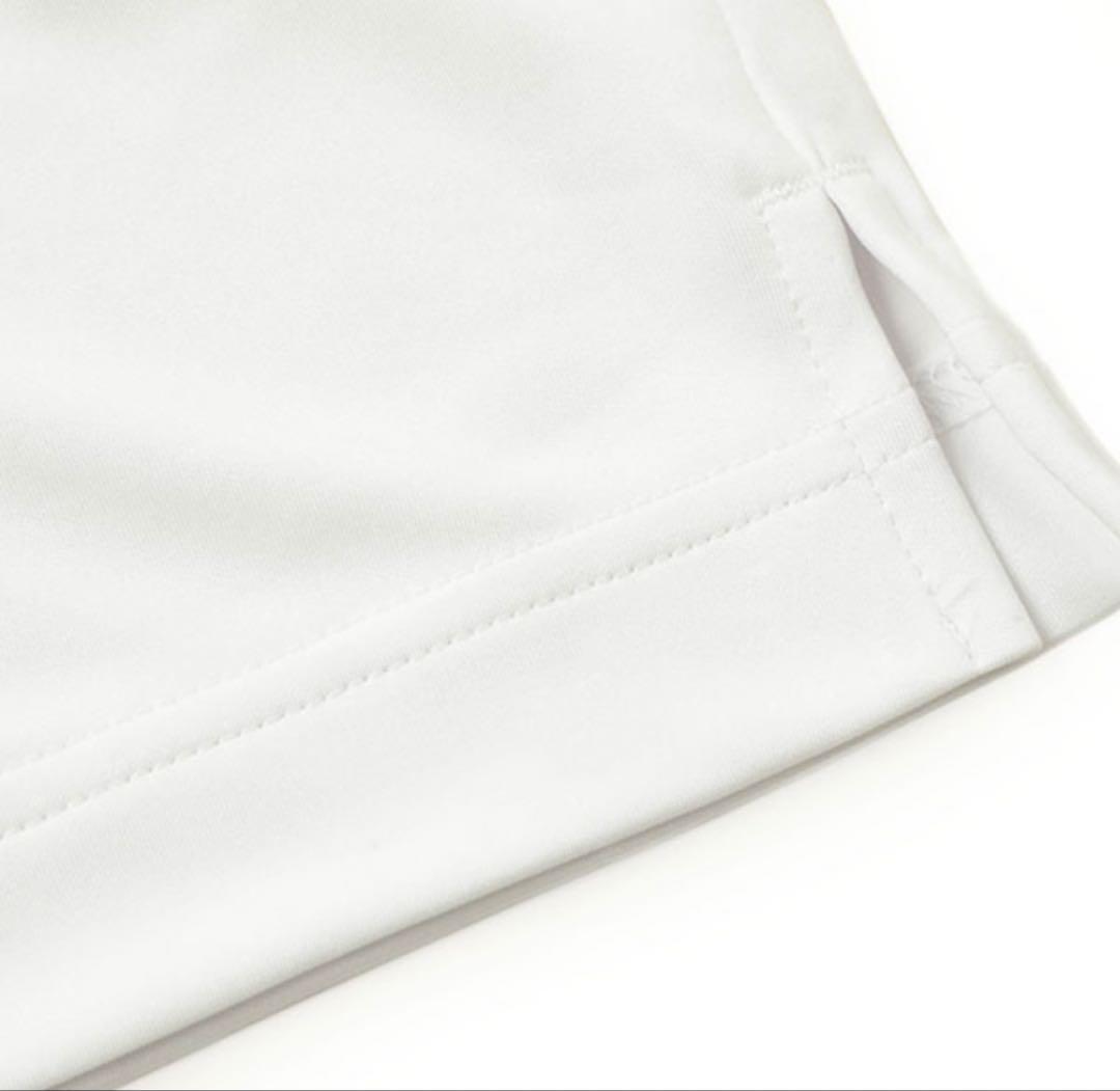 MARK&LONA Mock Neck Tee 50ストレッチ モックネックT