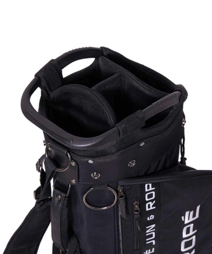 新品未使用　JUN & ROPE キャディバッグ ヘッドカバー付き　　ジュンロペ