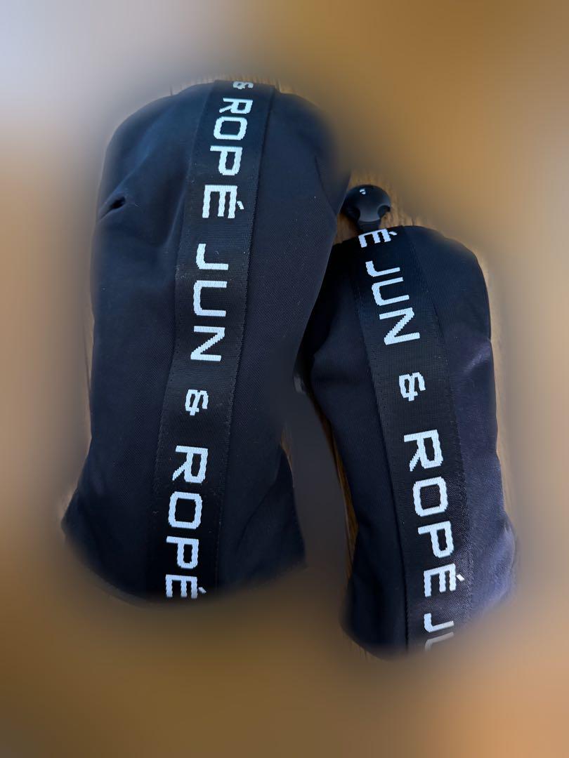 新品未使用　JUN & ROPE キャディバッグ ヘッドカバー付き　　ジュンロペ