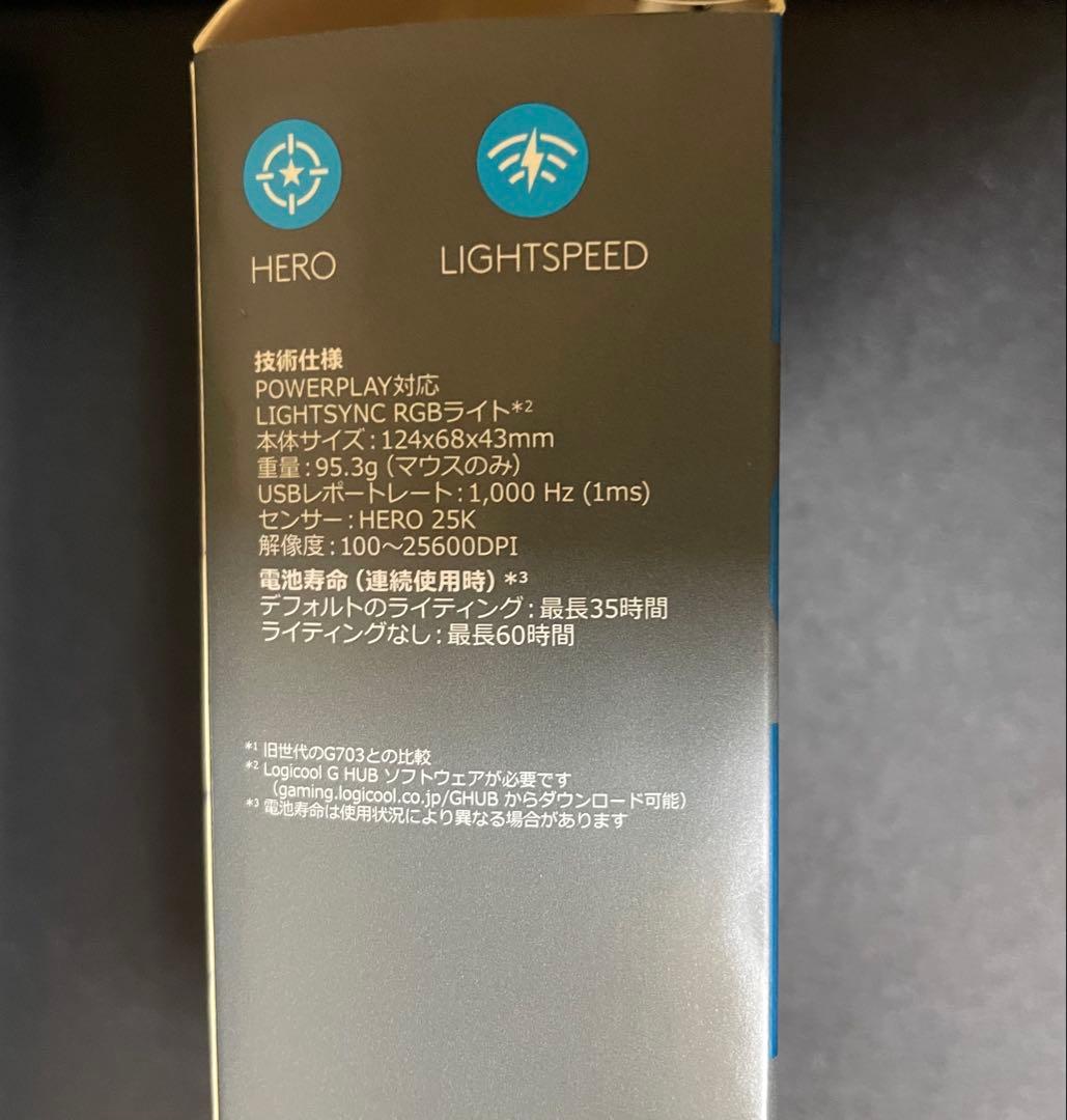 【限定コラボ】バックボーンk'sクロージング別注　ネルシャツ　ワイヤー入　古着S 新品 通販スマホ・タブレット・パソコン - Logitech G703 LIGHTSPEED