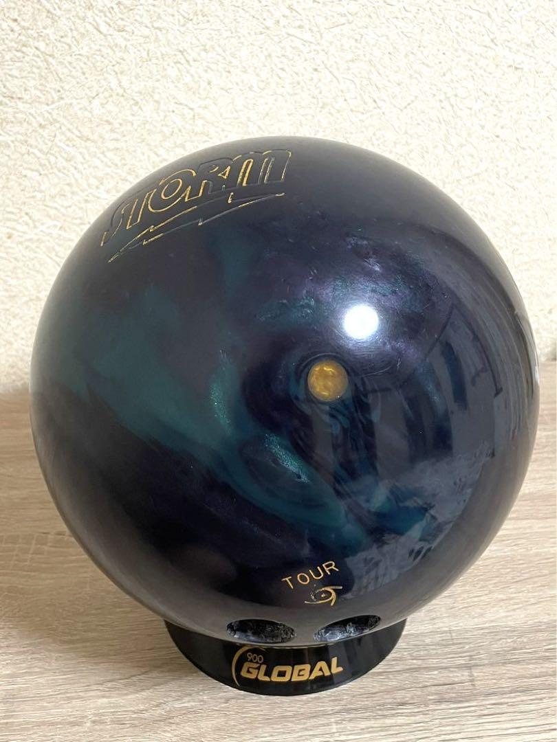 ★ボウリング★ボール★ストーム★iQツアー・ダークグリーン★15ポンド★中古★