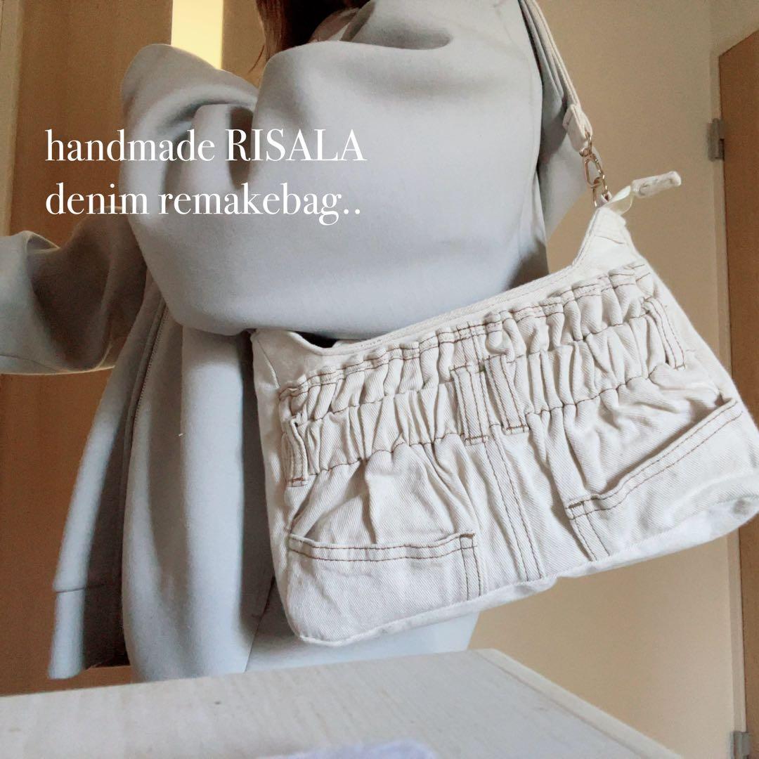 デニムリメイク ハンドバッグ