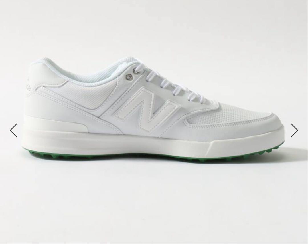 New balance ゴルフシューズ　スパイクレス　　白　UGC574