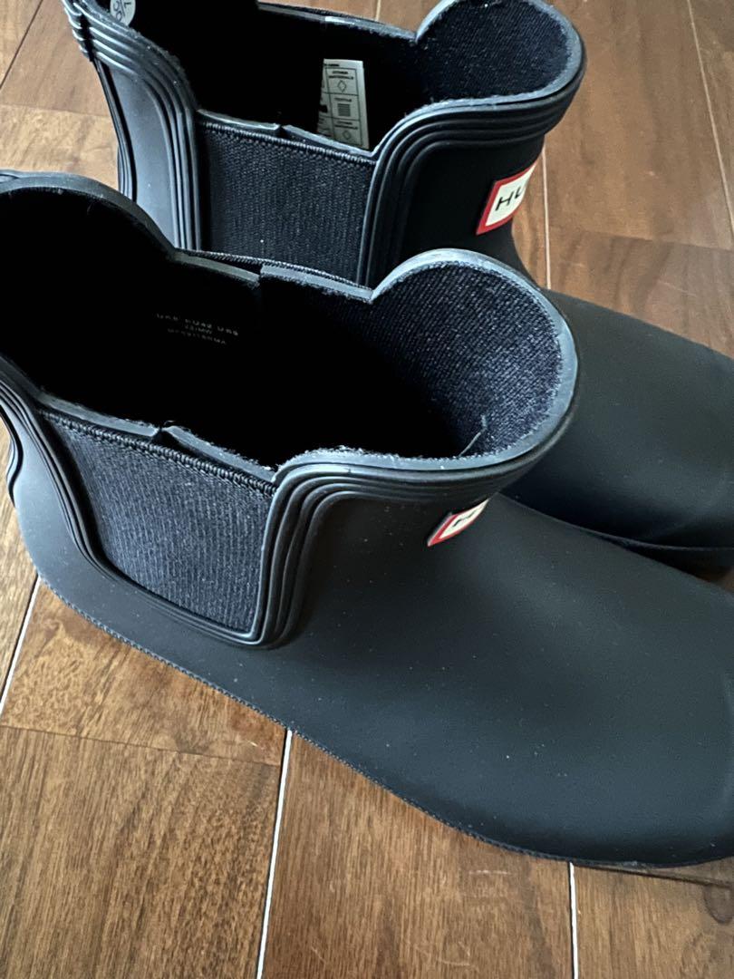HUNTER CHELSY BOOTS(黒)