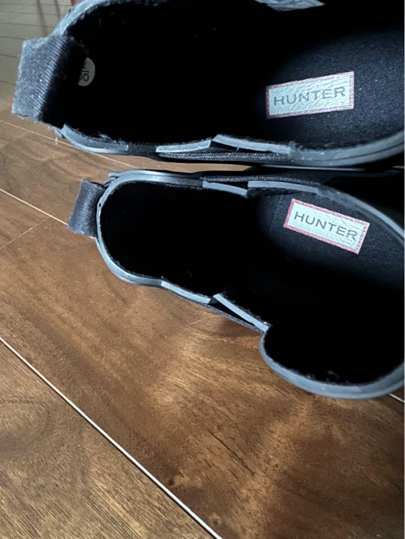 HUNTER CHELSY BOOTS(黒)