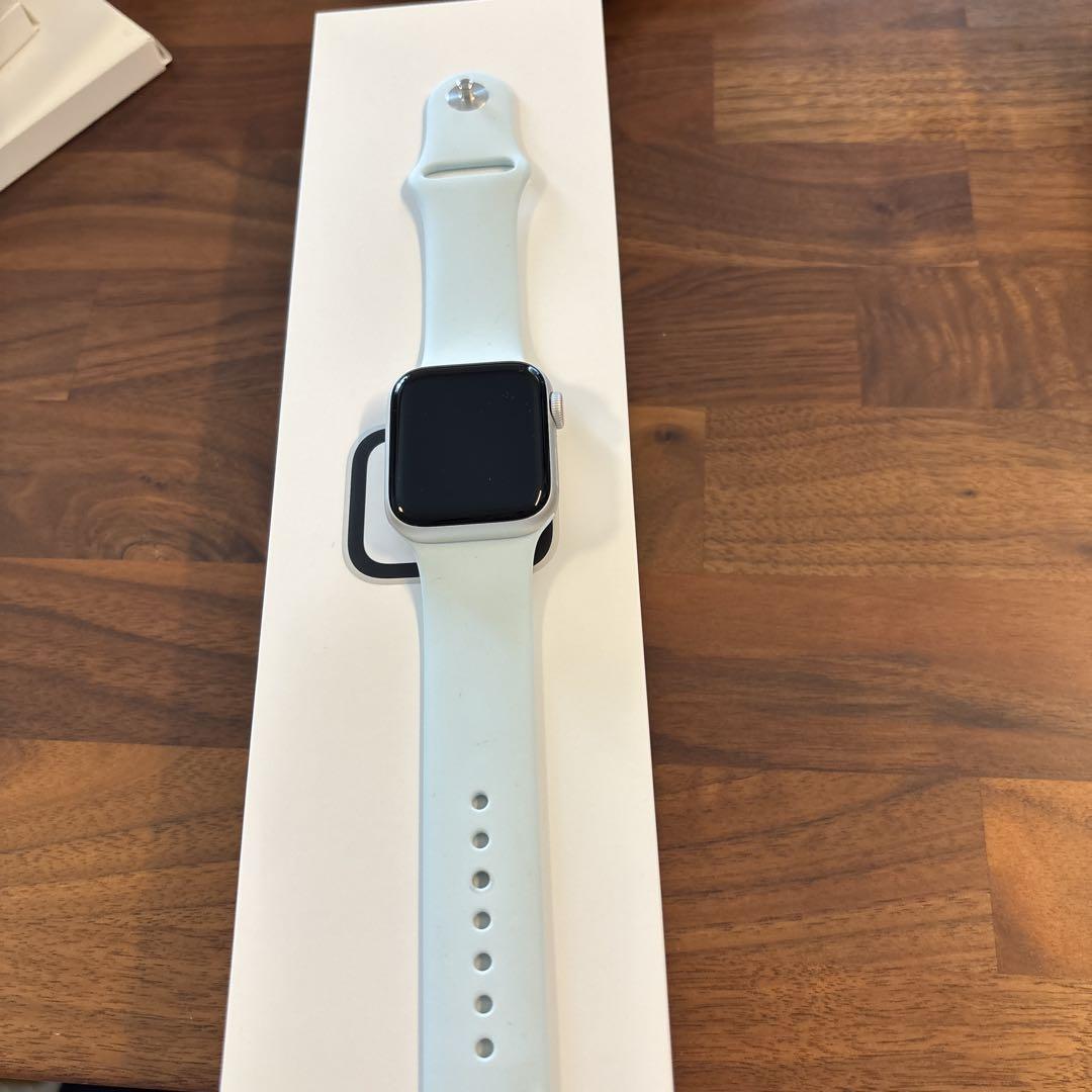 Apple Watch本体 ホワイト シリコンバンド