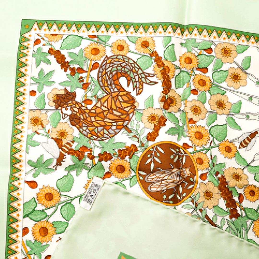 エルメス HERMES スカーフ カレ 90 AXIS MUNDI 世界の中心軸