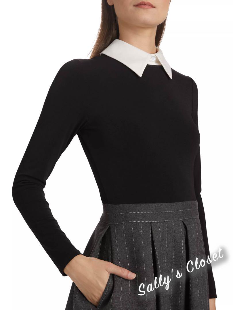 ❣️24冬新作 ♡ Alice+Olivia 黒切替ワンピース 新品♡ 473