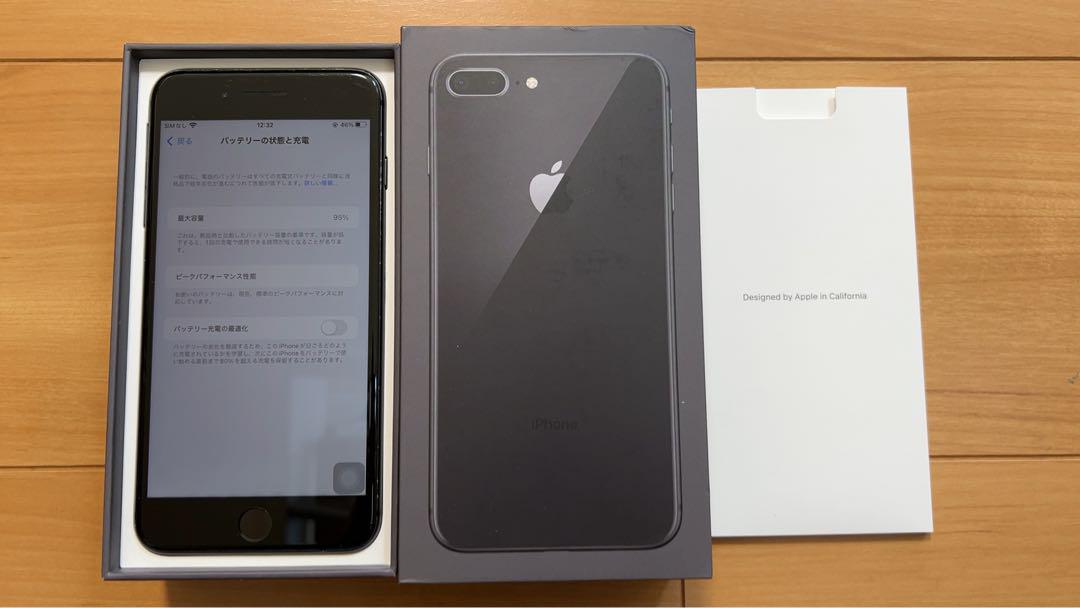 iPhone 8 Plus 64GB スペースグレイ SIMフリー Amazon | 【整備済み品】 Apple iPhone 8 Plus 64GB スペース