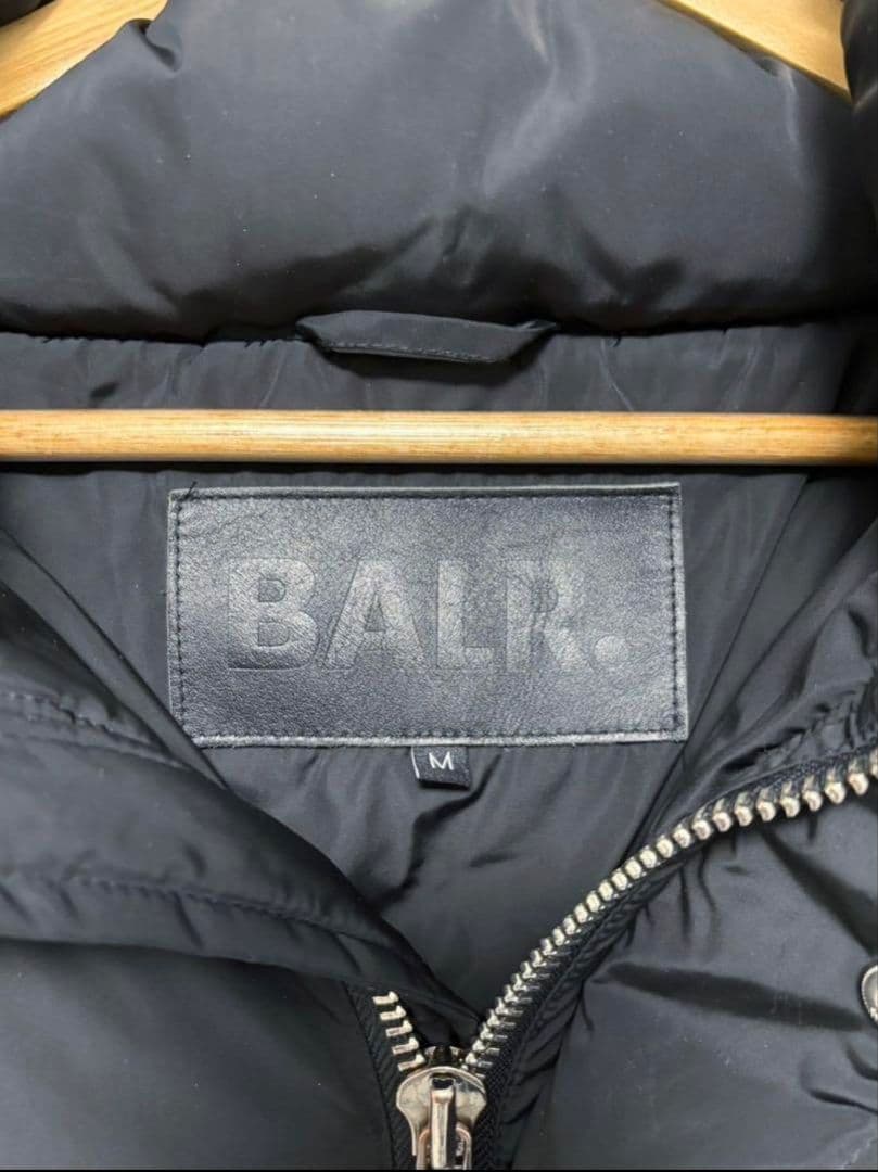 BALR.ダウンコート 黒 ボーラー M