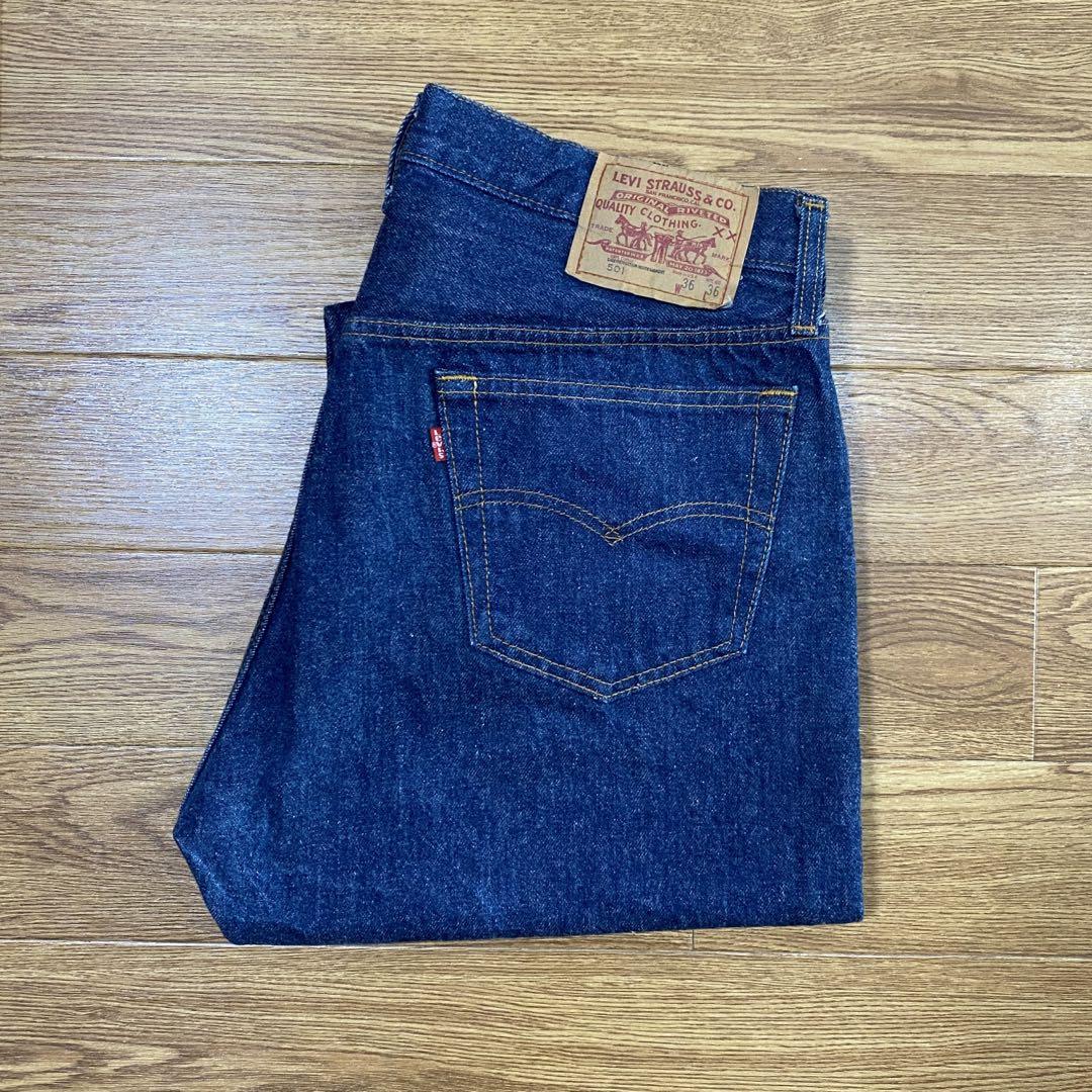 状態良好 Levi's 501 80s 36x36 実寸34x26 濃紺