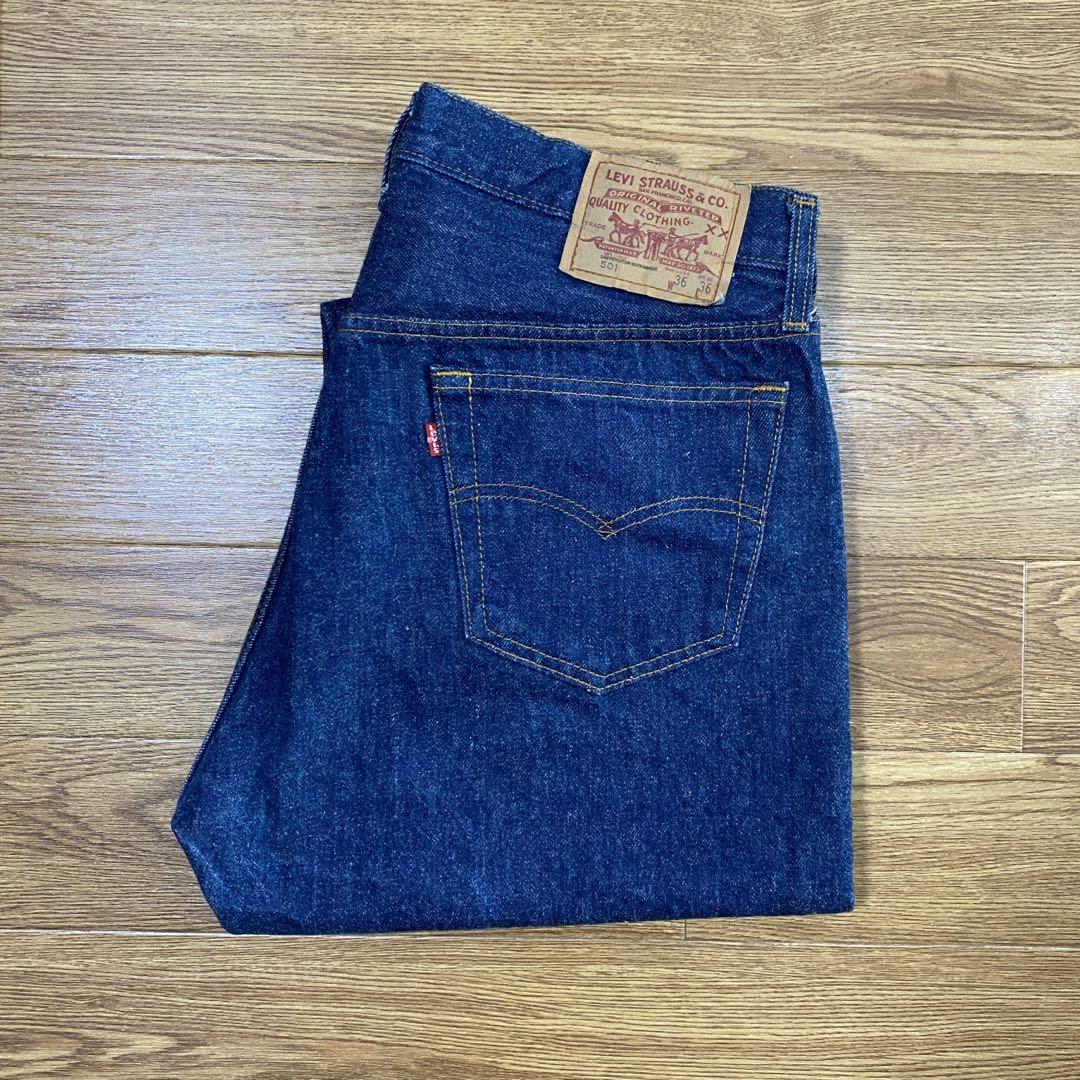 状態良好 Levi's 501 80s 36x36 実寸34x26 濃紺股下66