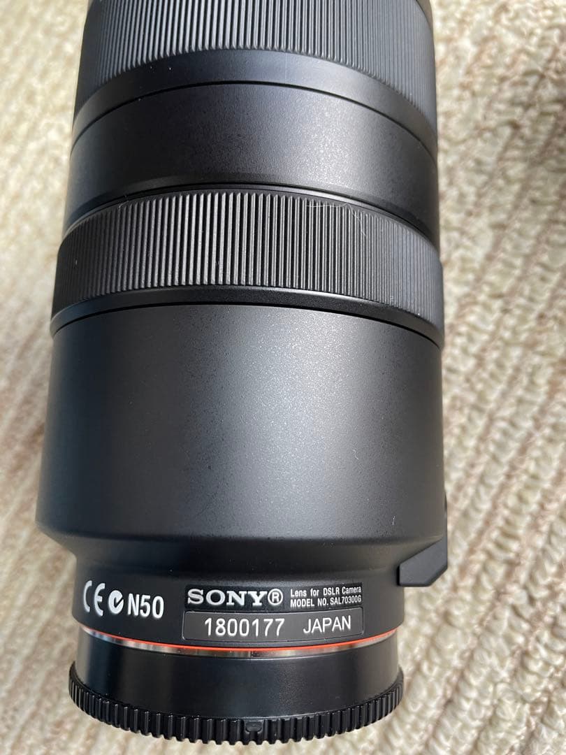 SONY レンズ 4.5-5.6/70-300 SSM SAL 70300G A SONY レンズ 4.5-5.6/70-300 SSM SAL 70300G A