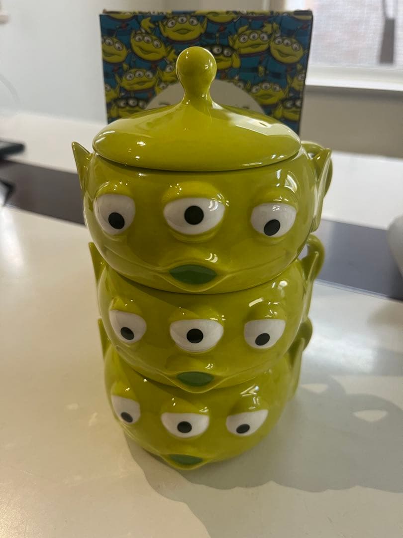 入手困難‼️ トイ・ストーリー エイリアン スタッキングマグ3個セット