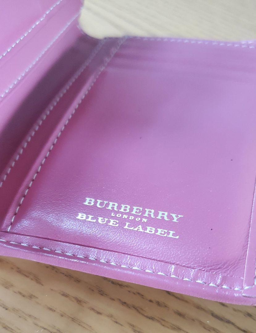 ◆BURBERRY◆ ピンク系チェック柄 ハンドバッグと財布セット