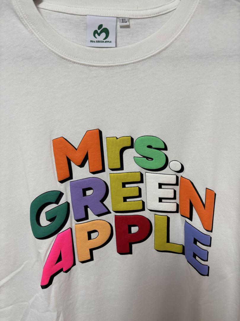 Mrs. GREEN APPLE Slip Apple T-shirt オレンジ Mrs. GREEN APPLE SUMMER Tシャツ 2023 - メルカリ