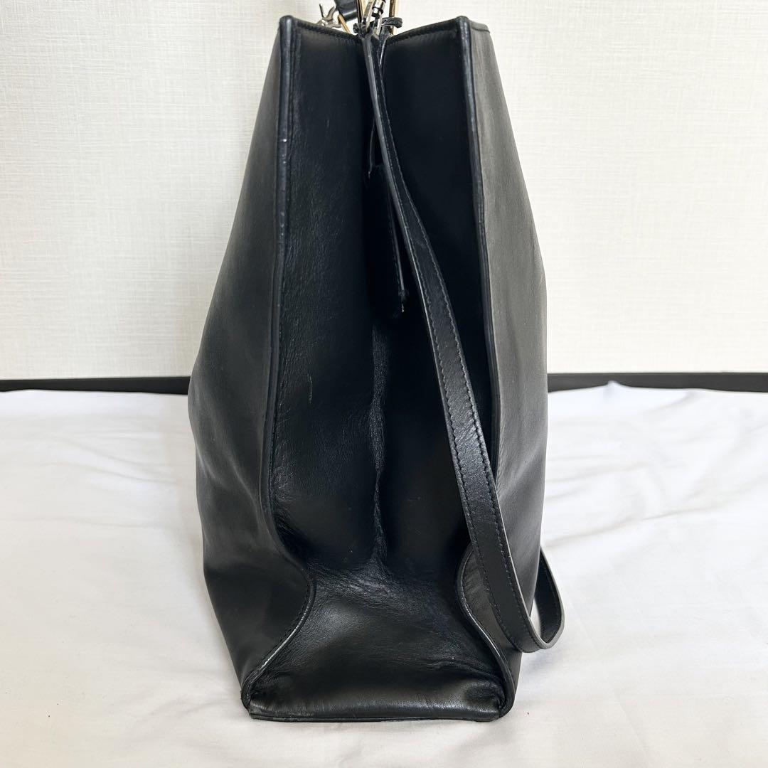 ■2way■ BALENCIAGA ショルダーバッグ　ハンドバッグ　黒　レザー