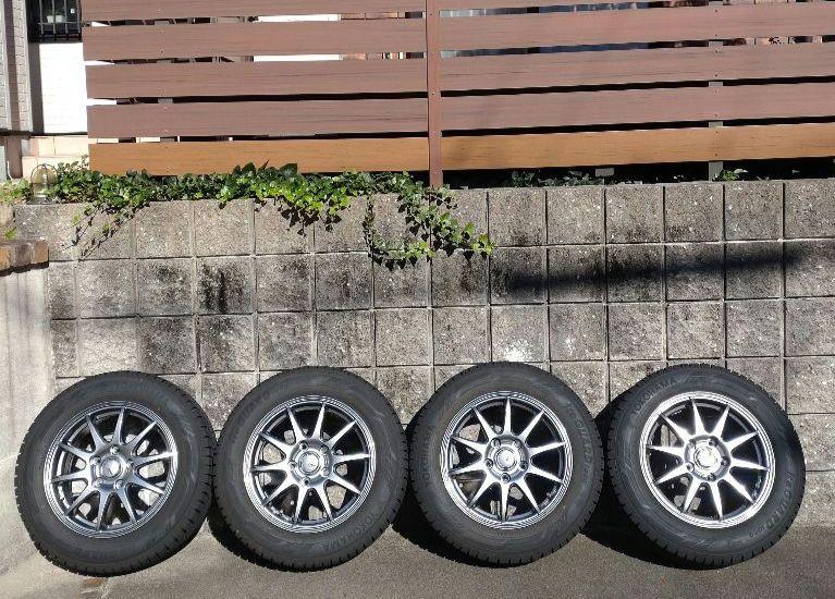 【引取り専用】本田フリード用スタッドレス、アルミホイールセット