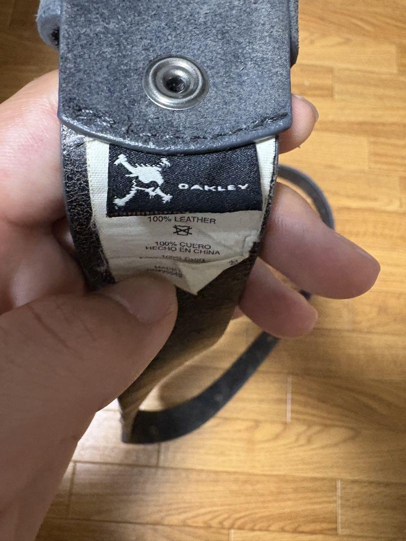 Oakley オークリー　ベルト　テック系　レザー製